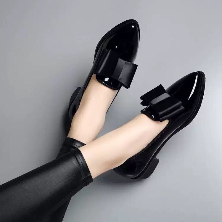 Elegant Bow Flats – Premium Office & Casual Comfort Slip-Ons