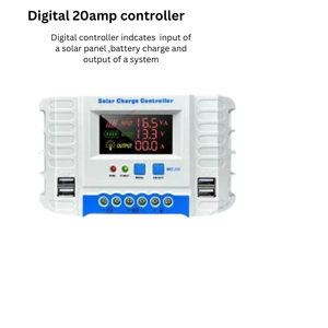 Solarmax 20amps digital solar charge controller