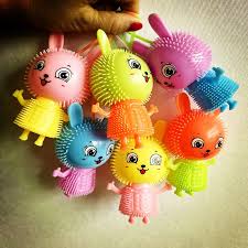 FUN 2 Pcs Chuchu Dolls Chu Chu Spike Baby Rattle for Baby, Kids, Boys and Girls Multicolored