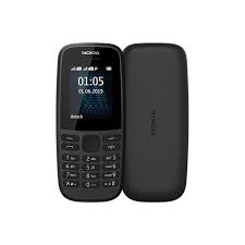PREMIUM Nokia 105  Phone with long-lasting battery, 14 hours of talk-time, wireless FM radio, large display, and tactile keyboard, Dual Sim, and FREE Oraimo Earphones
