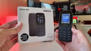 PREMIUM Nokia 105  Phone with long-lasting battery, 14 hours of talk-time, wireless FM radio, large display, and tactile keyboard, Dual Sim, and FREE Oraimo Earphones