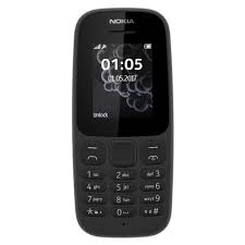 PREMIUM Nokia 105  Phone with long-lasting battery, 14 hours of talk-time, wireless FM radio, large display, and tactile keyboard, Dual Sim, and FREE Oraimo Earphones