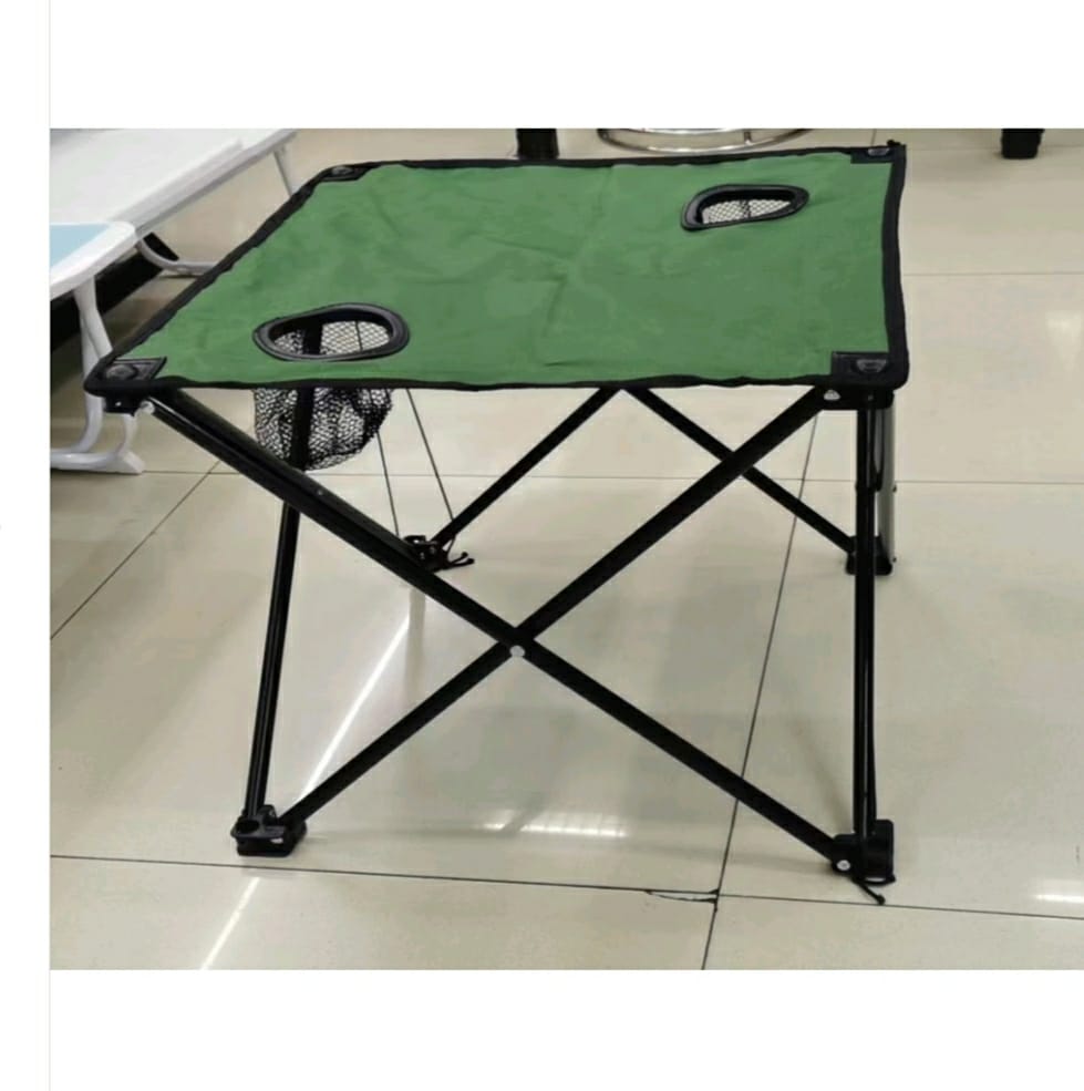 LUXURY Outdoor/Camping Foldable Mini Table Portable Picnic Table Lightweight Beach Tables with Cup Holder Collapsible Camping Tables for Outdoors