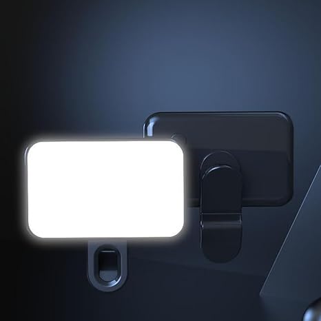 PREMIUM Portable Mini Selfie fill light rechargeable 3 modes adjustable brightness clip for mobile phone computer fill light