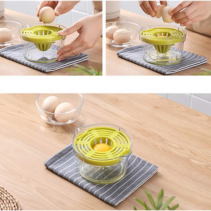 PREMIUM 4in1 Multifunctional Juicer Cup Manual Hand Fruit Squeezer Citrus Lemon Orange Hand Juicer with Stainless Steel Grinding Board Garlic Grater Egg Yolk Separator