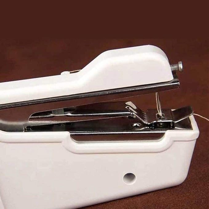 PORTABLE Handheld Sewing Machine Easy Multifunction Portable Sewing Machine. Easy Stitch and Repair Clothes, Curtains, Denim