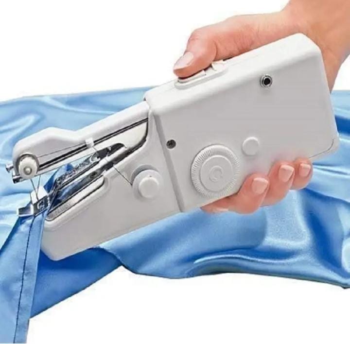 PORTABLE Handheld Sewing Machine Easy Multifunction Portable Sewing Machine. Easy Stitch and Repair Clothes, Curtains, Denim
