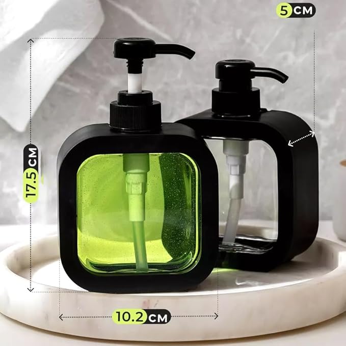 PREMIUM Apothecary Dispenser Bottle for Bathroom and Kitchen for Shampoo// Lotion// Oil// Shower Soap Hand Soap and Dish Soap Gift