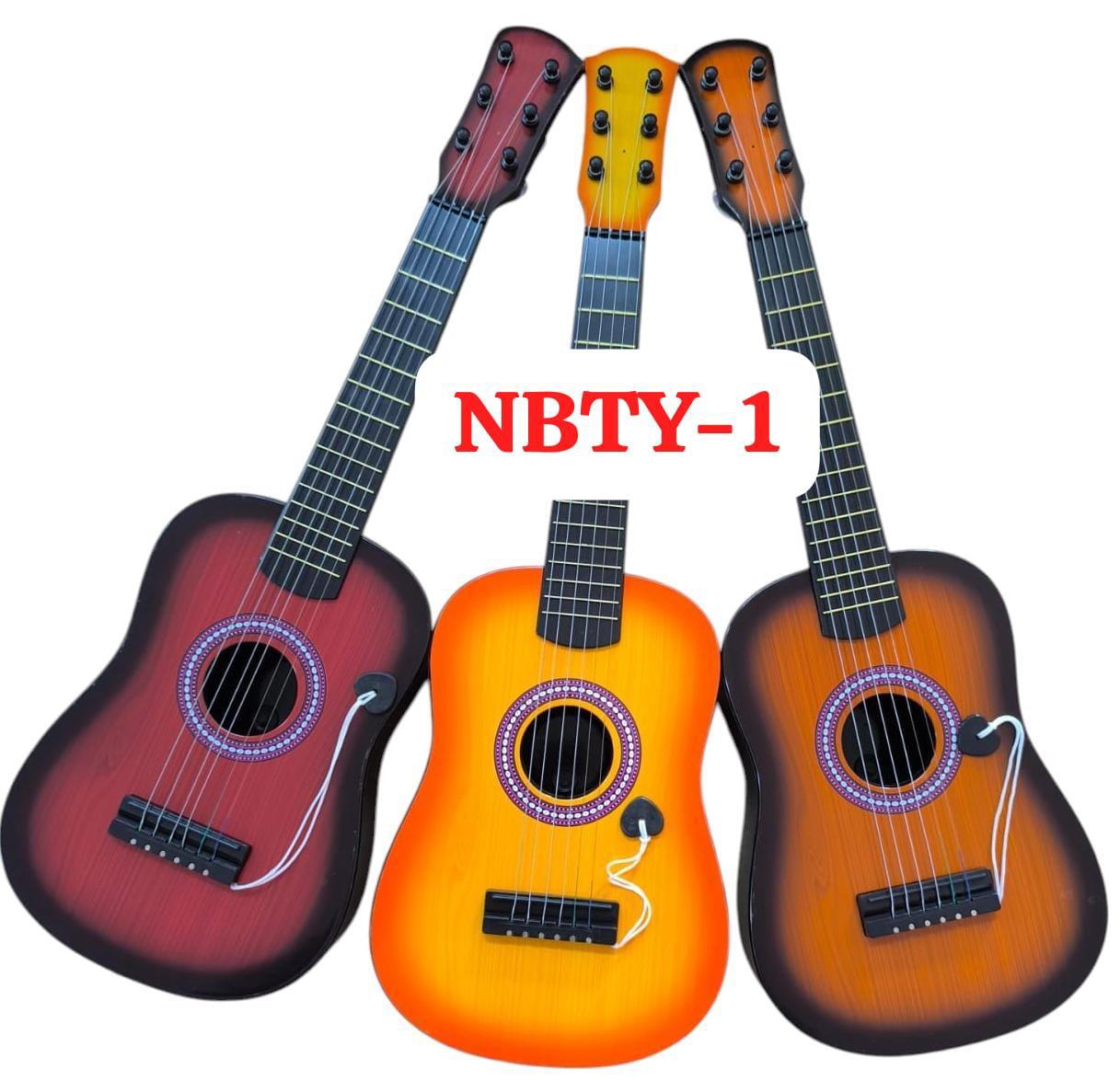 Acoustic Guitar 23-Inch for Kids Beginner Children Small Hands Nylon Strings Wood Basswood Compact Musical Instrument NBTY-1 Learning Toy Lightweight Easy to Play Durable Fun Educational Gift for KIDS