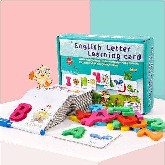 English Learning Aid for Kids – Fun, Interactive & Effective Educational Toy for Alphabet, Spelling & Early Language Development