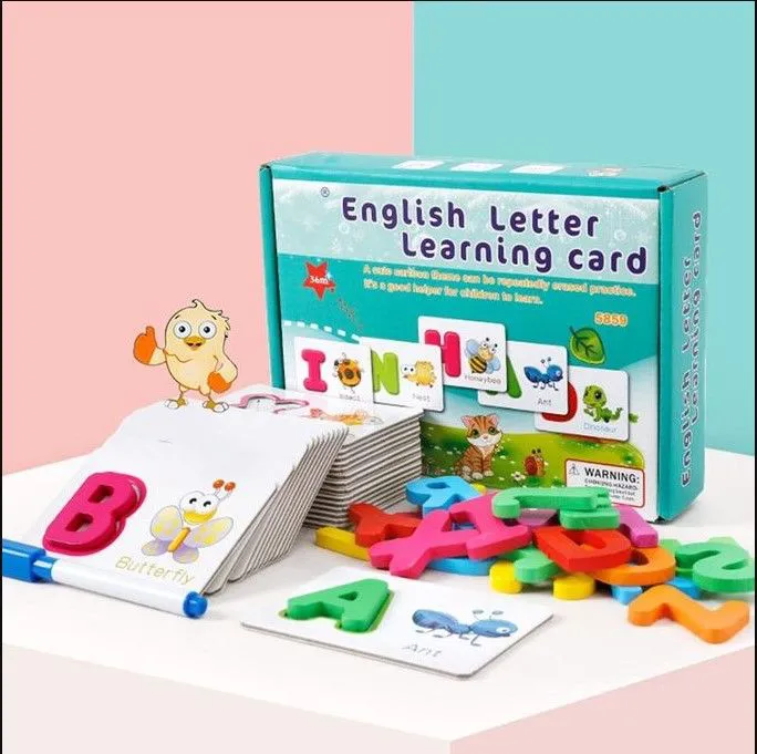 English Learning Aid for Kids – Fun, Interactive & Effective Educational Toy for Alphabet, Spelling & Early Language Development