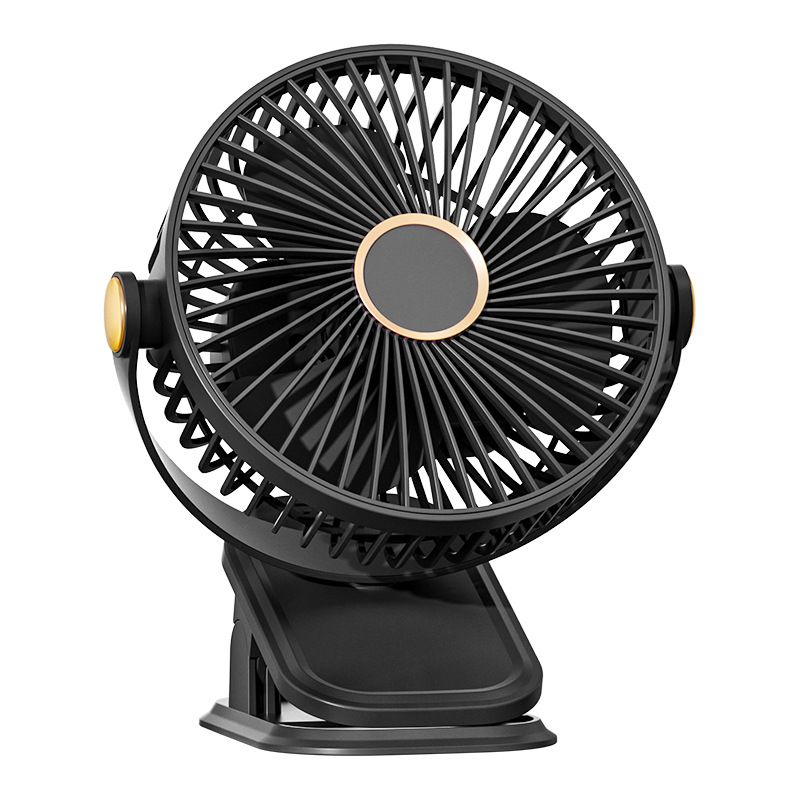 Cross-border new 6 inch clip fan mini portable usb charging desktop student dormitory clip fan wall hanging manufacturers