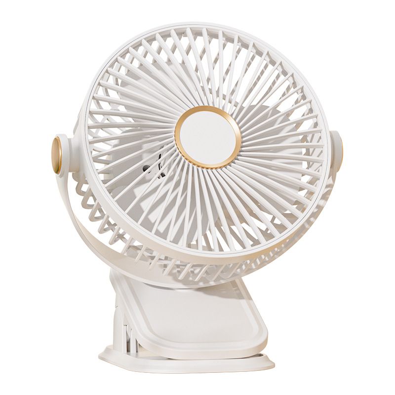 Cross-border new 6 inch clip fan mini portable usb charging desktop student dormitory clip fan wall hanging manufacturers
