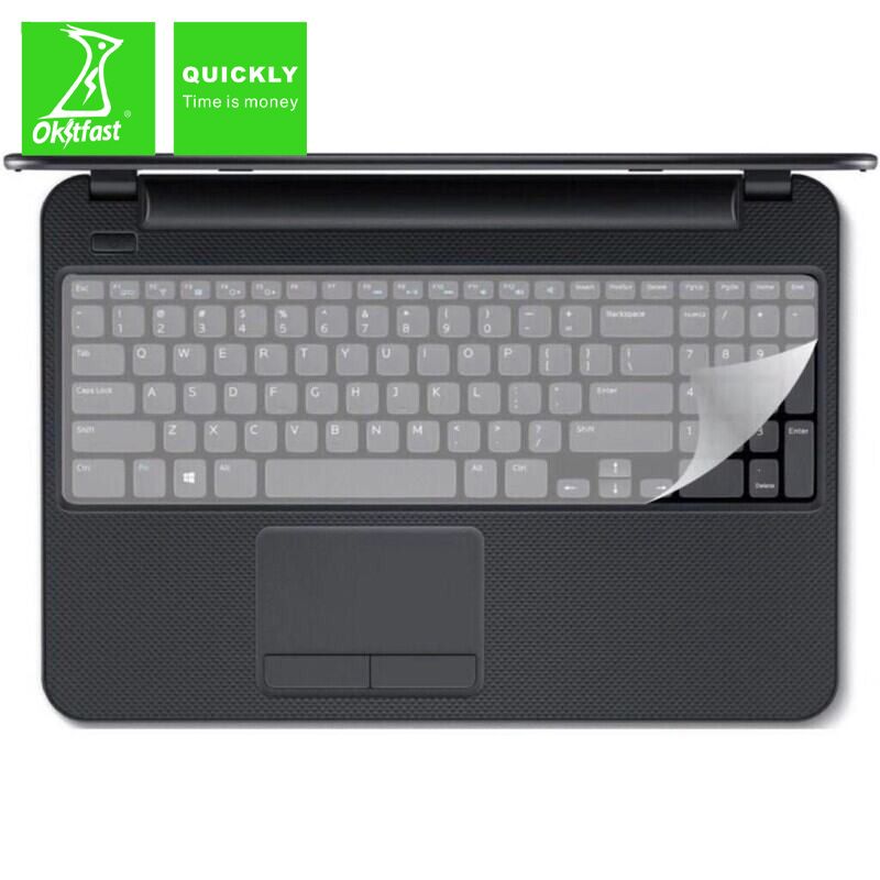 Universal keyboard cover Laptop keyboard cover Desktop silicone transparent keyboard cover dust 14 "15"