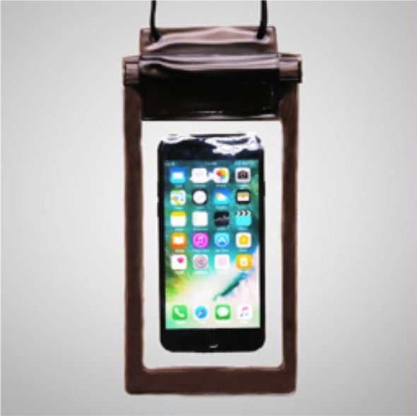 Transparent Waterproof Phone Pouch - Swimming/Diving Case with Touchscreen