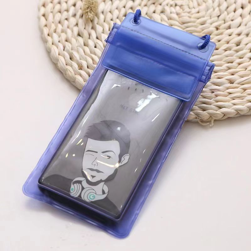 Transparent Waterproof Phone Pouch - Swimming/Diving Case with Touchscreen