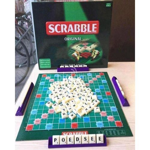 Scrabble Board Game scrabble family game board game scrabble mind brain party game,unisex for family SCRABBLE
