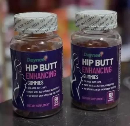 ORIGINAL Daynee Hip Butt Gummies Enlargement Gummies Hip butt enhancing gummies BBL GUMMIES -Natural 60 Chewable Dietary Supplements