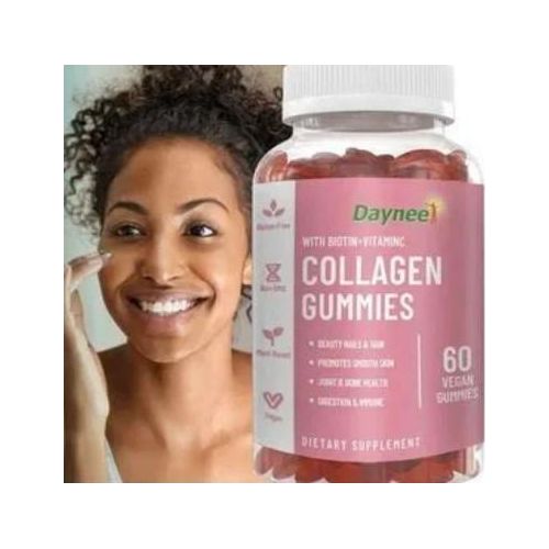 Collagen Gummies with Biotin and Vitamin C .Dietary Supplement for Skin, Hair, Bone, Joint and Nail Care