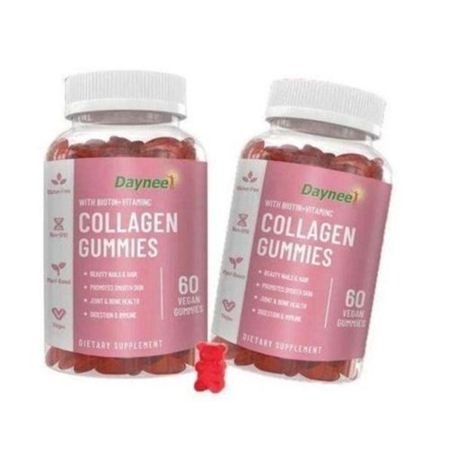 Collagen Gummies with Biotin and Vitamin C .Dietary Supplement for Skin, Hair, Bone, Joint and Nail Care