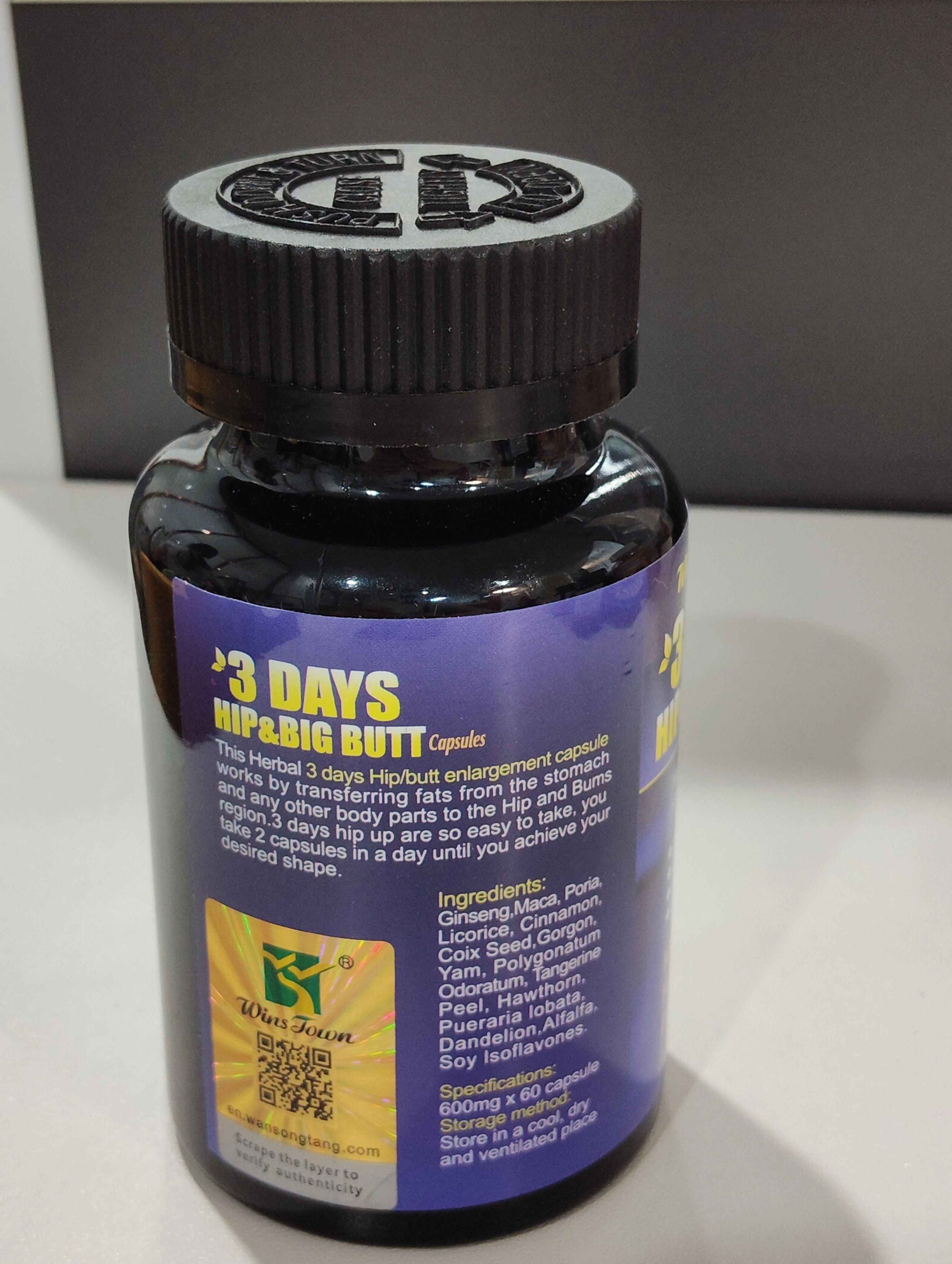 Hot-selling 3-day hip & big butt capsule designed specifically for Women