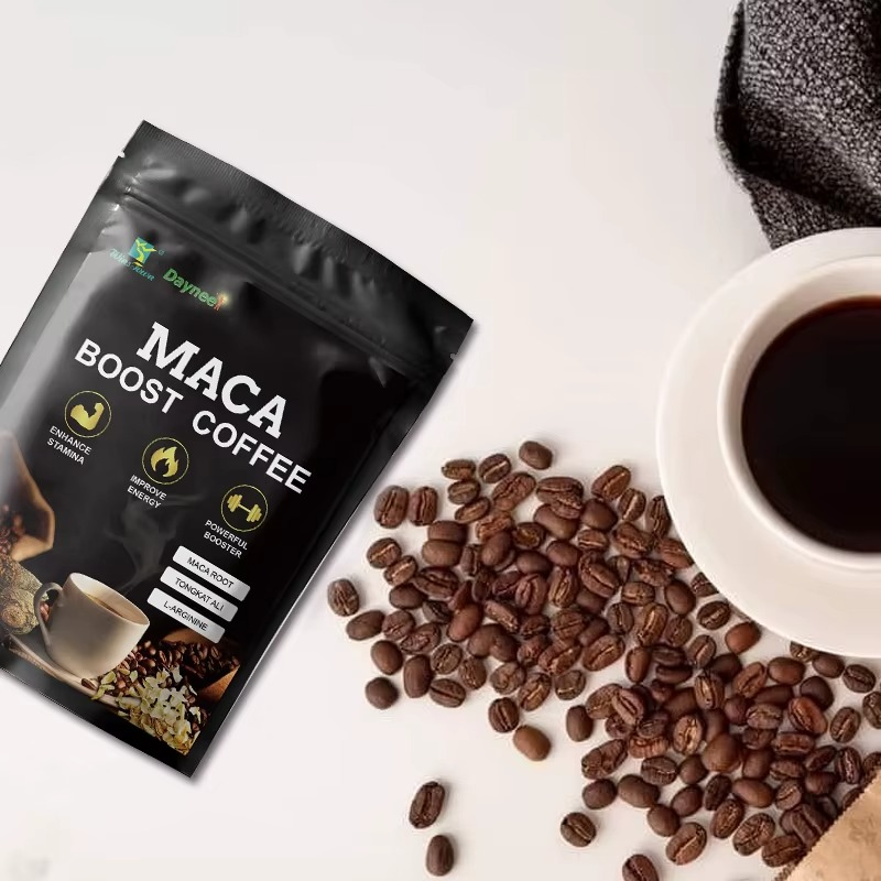 Male Maca Coffee Herbal Organic Naturally Tongkat Ali Root Improve Fertility Men Energy Maca x power coffee for men male coffee