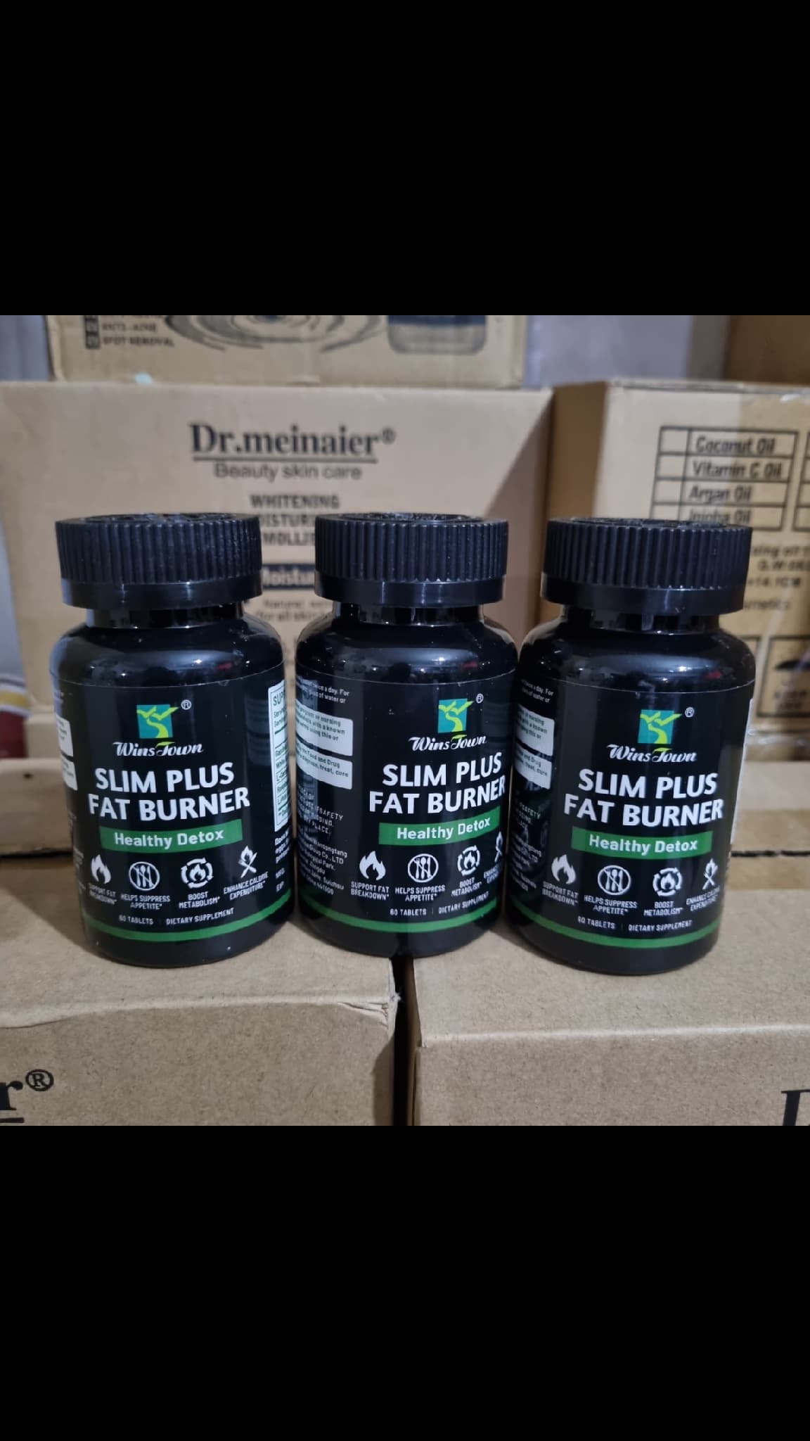 Halal Herbal Slim Plus Fat Burner Fast Burning Slimming Capsules Tablets for Adults Natural Weight Loss