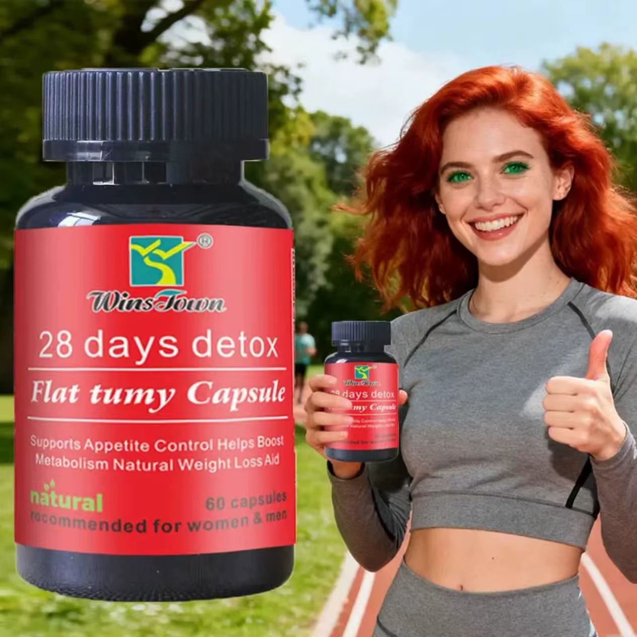 Hot Selling 28 Days Detox Flat Tummy Capsule 60