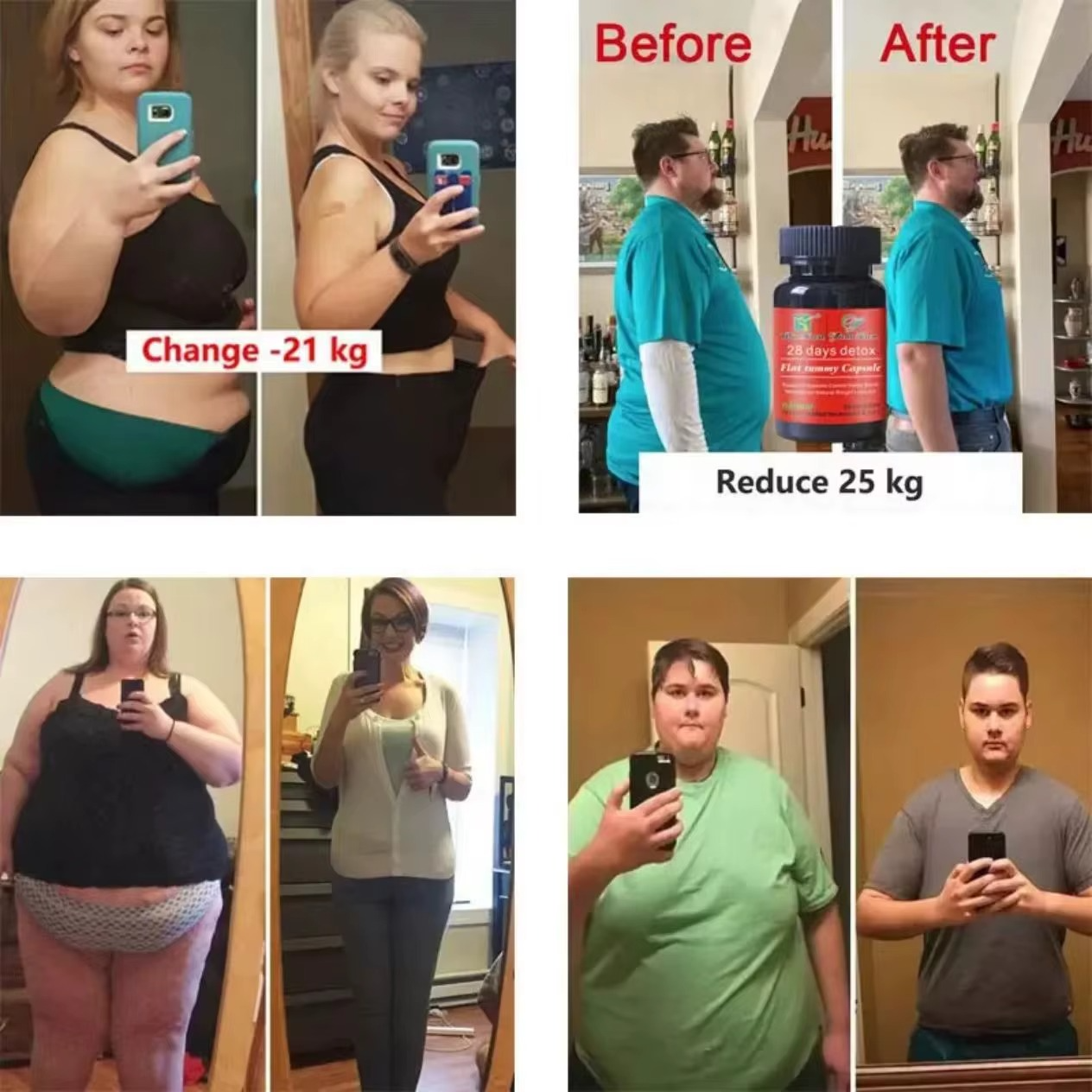 Hot Selling 28 Days Detox Flat Tummy Capsule 60