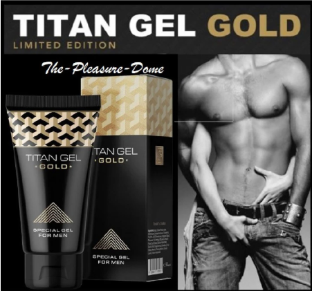 Gold Titan Gel Penis enlargement erectile disfunction and Libido supplement Titan Penis Enlargement Gel Cream Thickening Big Penis