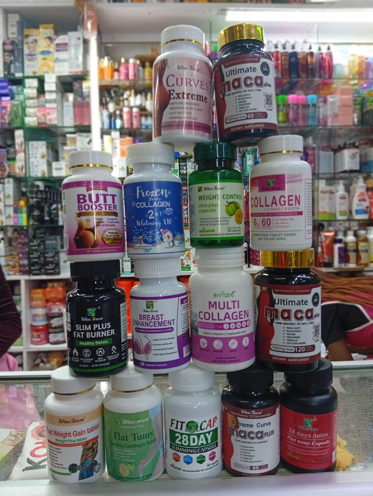 A variety of our capsules