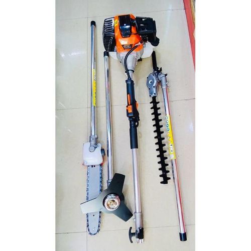 Dera 4-in-1 Multi Functional Hedge trimer, Brush cutter, Pole Saw, Hedge Trimmer, lawn cutter Gardening tools- 2 stroke gasoline engine