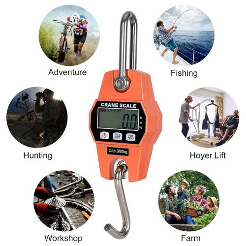 300KG Industrial Digital Crane Scale – High-Precision Hanging Scale for Heavy Loads.
