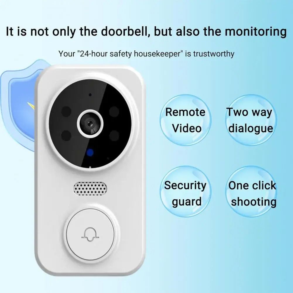 doorbell smart doorbell wifi smart home doorbell night vision doorbell wireless doorbell