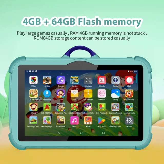 New Design 7 inch Mini Tablet for Kids Educational Tablet with Touch Screen WiFi 3G Camera
