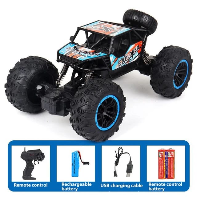 Battery Operated 2.4GHZ Off-road Remote Control Cross country Radio Control Car Toys RC Vehicle RC Stunt Car For Kids Boy Toy rc car