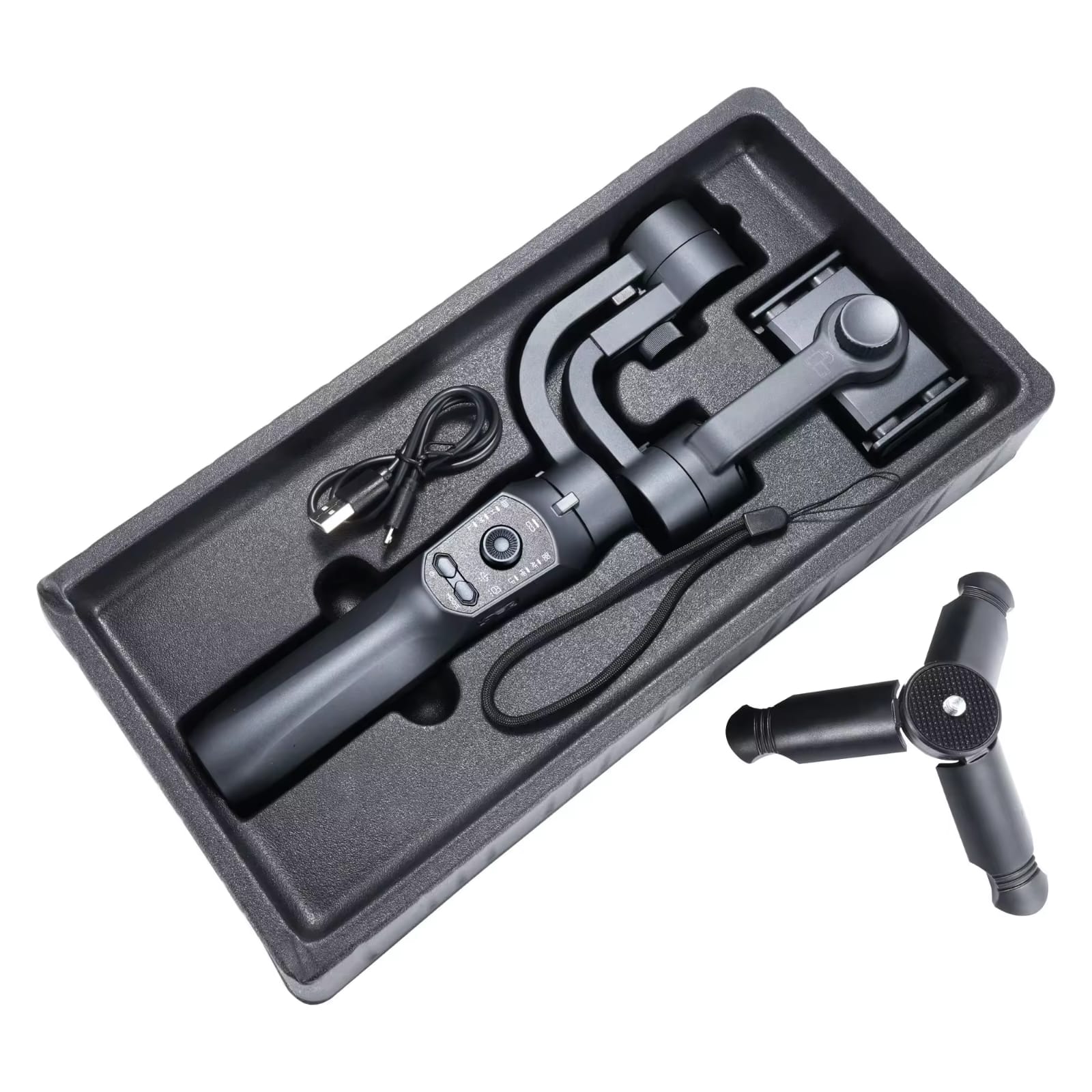 multi function 3 axis handheld gimbal stabilizer f10 pro outdoor sport gimbal stabilizer tripod tracking for camera handheld 3 axis gimbal for phone photography