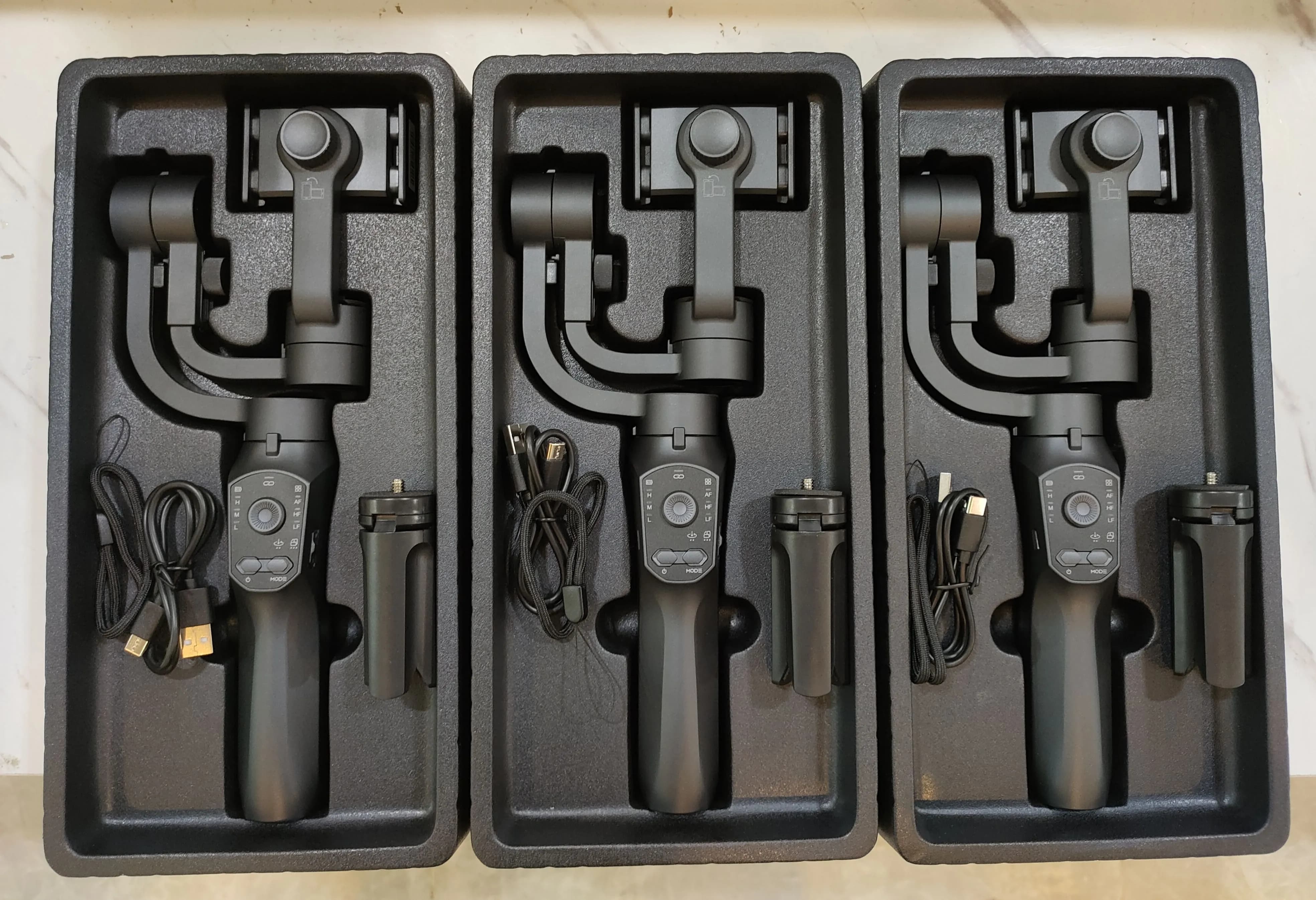 multi function 3 axis handheld gimbal stabilizer f10 pro outdoor sport gimbal stabilizer tripod tracking for camera handheld 3 axis gimbal for phone photography