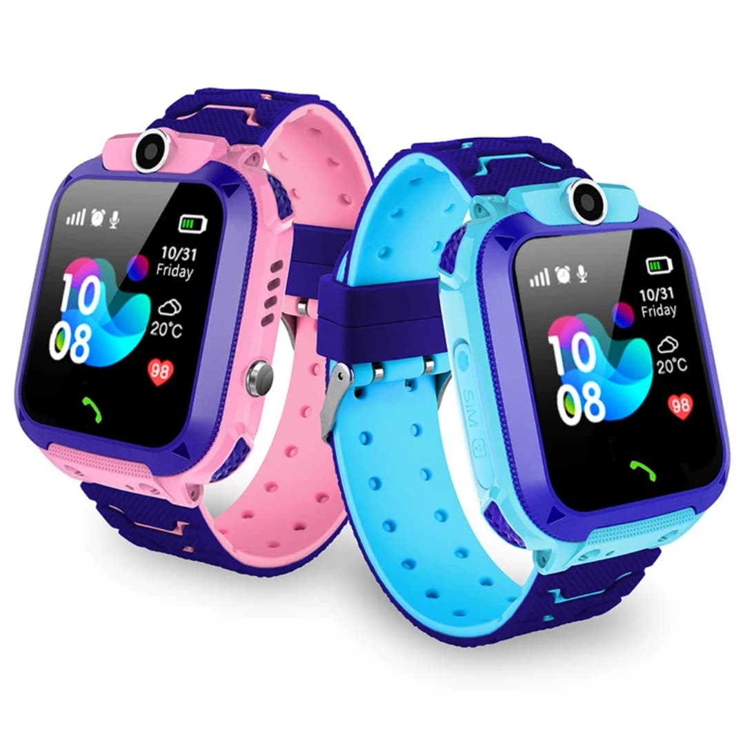 q12 children's waterproof kids smart watch Sos anti lost smart watch 2g sim card clock call function tracker watches android children smart watch gift