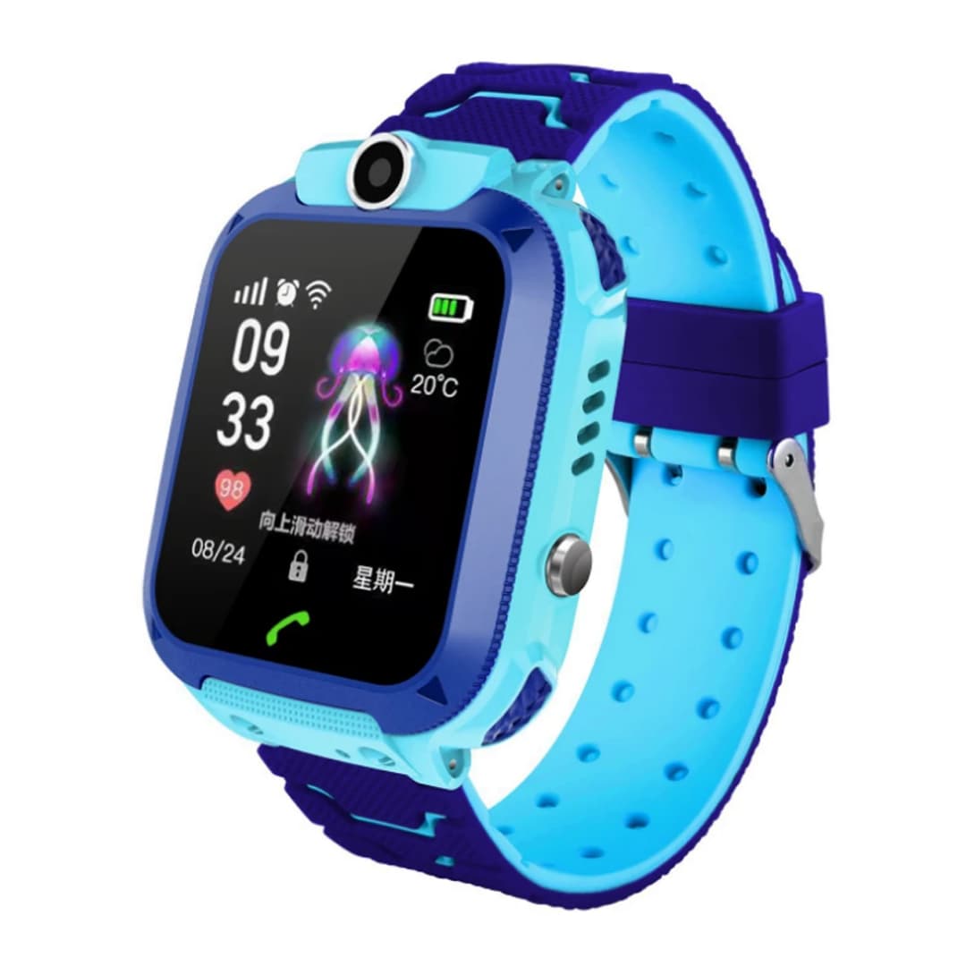 q12 children's waterproof kids smart watch Sos anti lost smart watch 2g sim card clock call function tracker watches android children smart watch gift