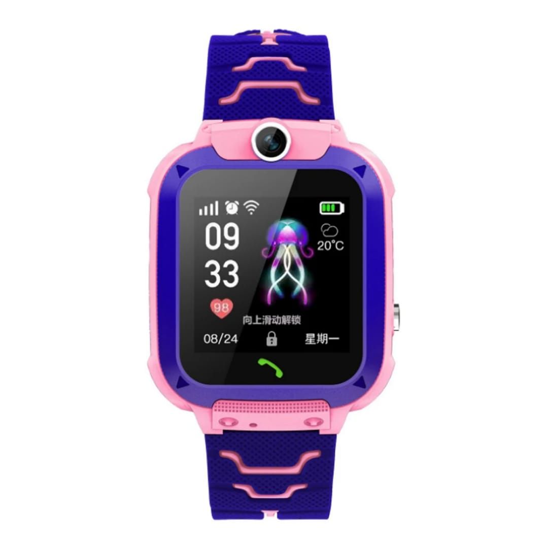 q12 children's waterproof kids smart watch Sos anti lost smart watch 2g sim card clock call function tracker watches android children smart watch gift