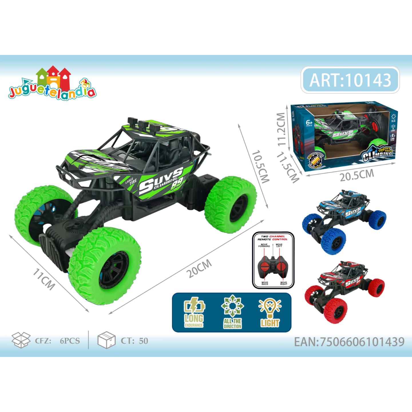 Remote control RC off-road car hill climbing 2WD high speed racing hill climbing rc car