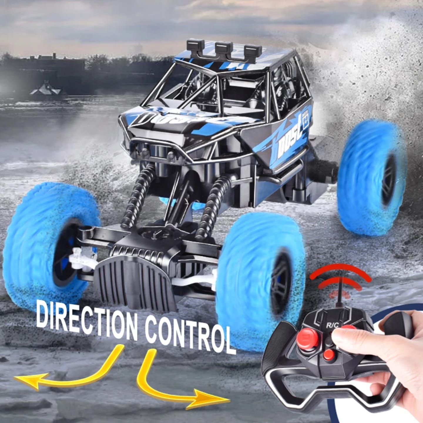 Remote control RC off-road car hill climbing 2WD high speed racing hill climbing rc car