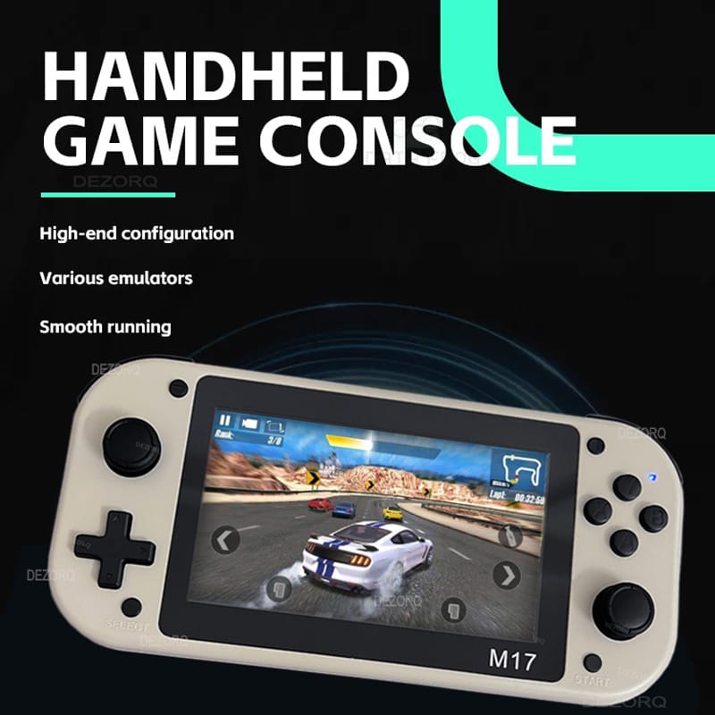 m17 retro handheld gaming console emulator with psp games nintendo switch games pes and gta, handheld gaming console