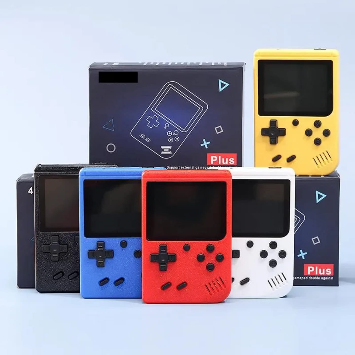 hot sale super retro portable handheld gaming console for kids with super mario games, over 500 games, kds video game player