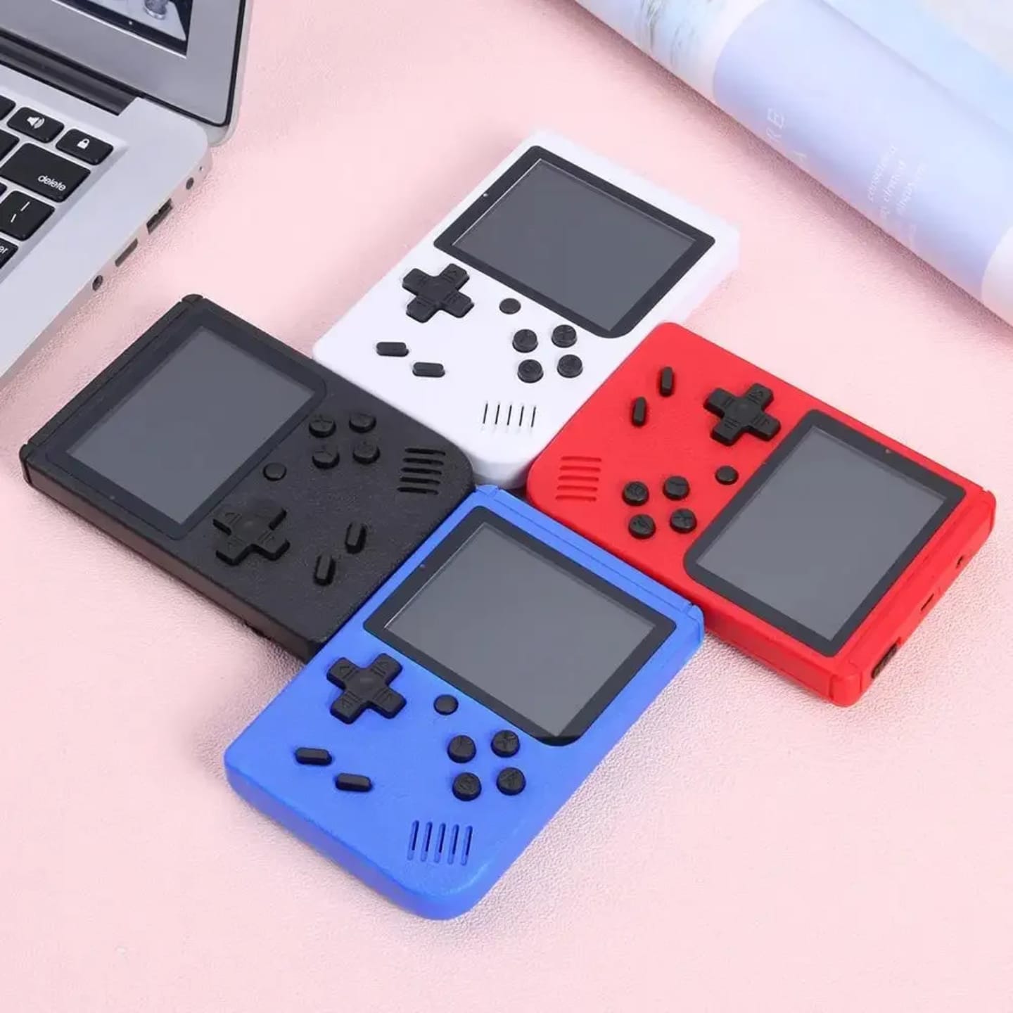 hot sale super retro portable handheld gaming console for kids with super mario games, over 500 games, kds video game player