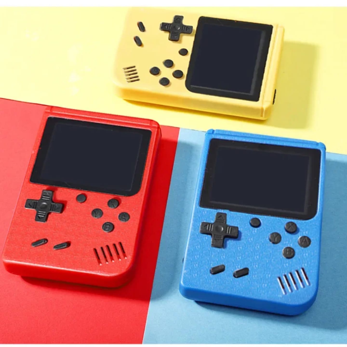 hot sale super retro portable handheld gaming console for kids with super mario games, over 500 games, kds video game player