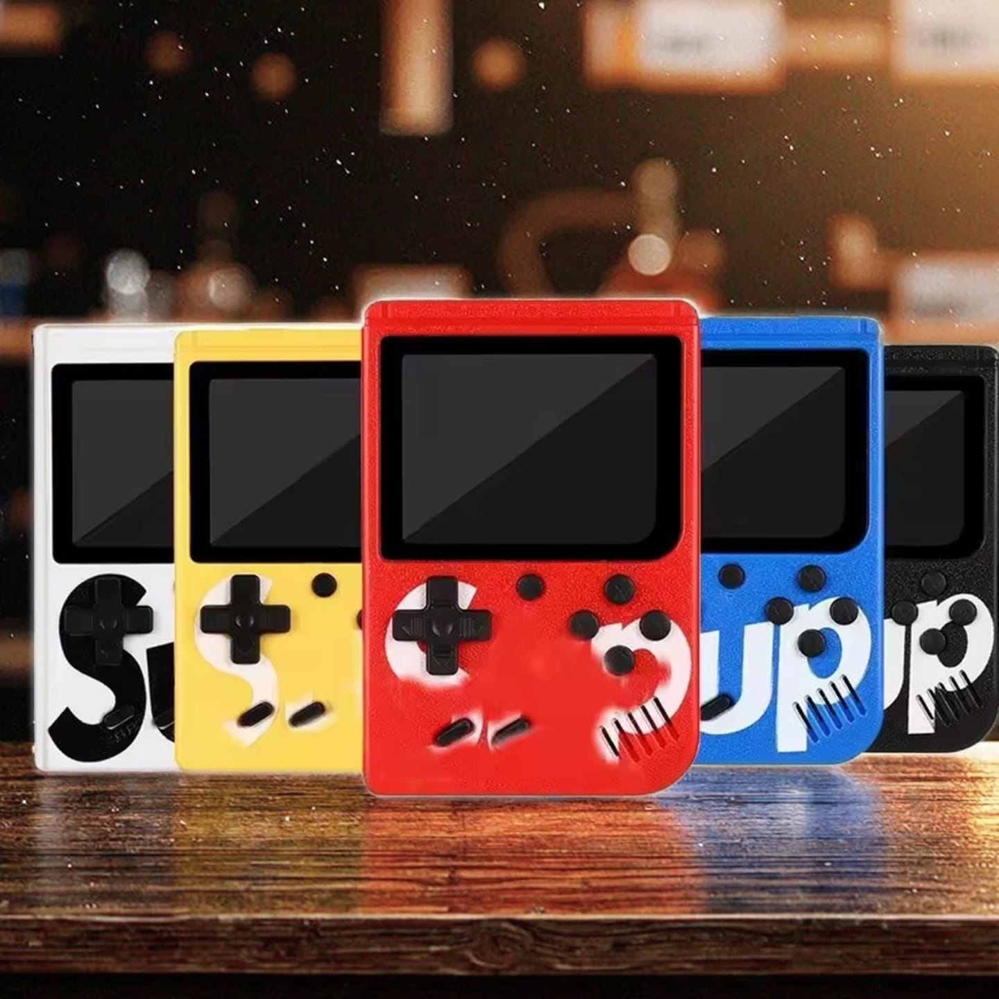 hot sale super retro portable handheld gaming console for kids with super mario games, over 500 games, kds video game player