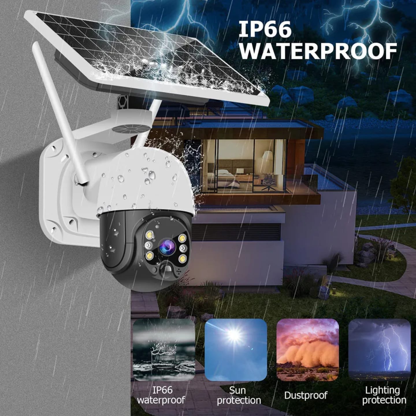 Outdoor 4G Solar Remote viewing security camera with night vision, two-way audio communication solar CCTV camera 4g sim card
outdoor security camera 360 automatic human detection
