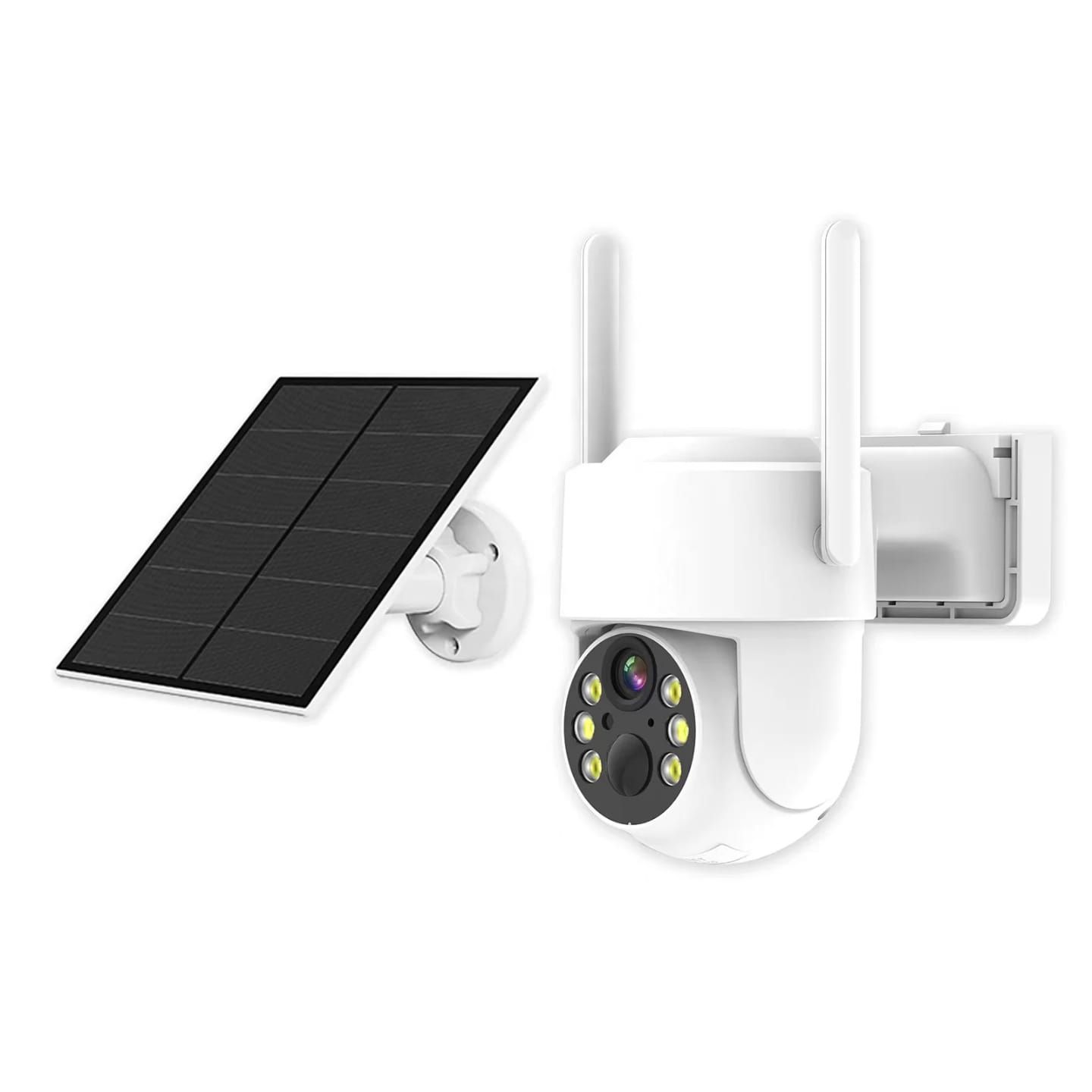 solar camera outdoor wireless solar CCTV camera WIFI outdoor camera waterproof phone app control with solar AI smart camera HD resolution night vision CCTV solar camera high HD
